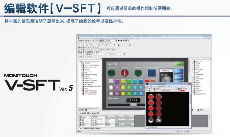 TS系列可编程操作显示器