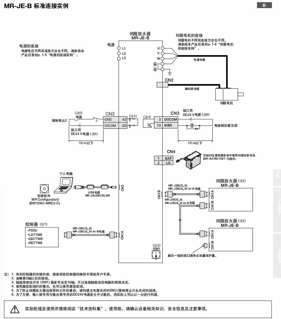 三菱伺服电机MR-JE系列