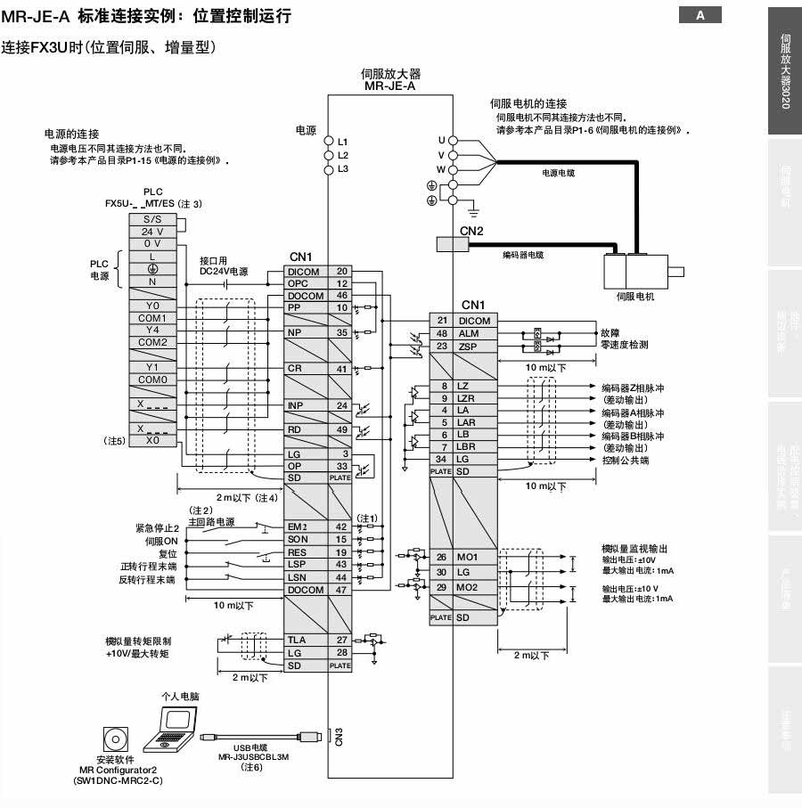 三菱伺服电机MR-JE系列