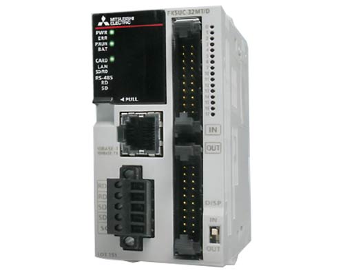 三菱PLC-FX5UC系列高端连接器型