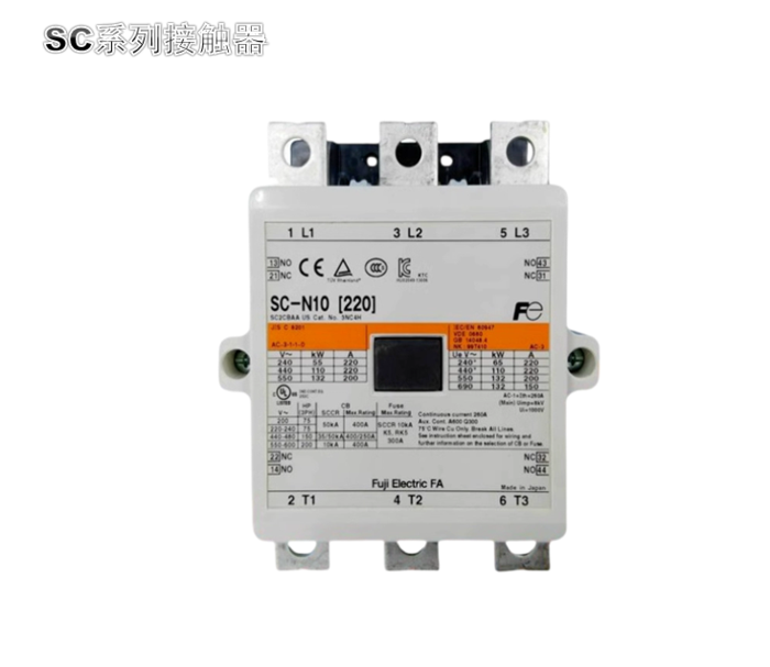 富士接触器/热继电器SC/TR系列
