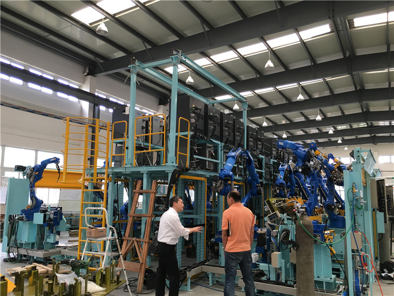 TOYOTA丰田汽车夹具产线